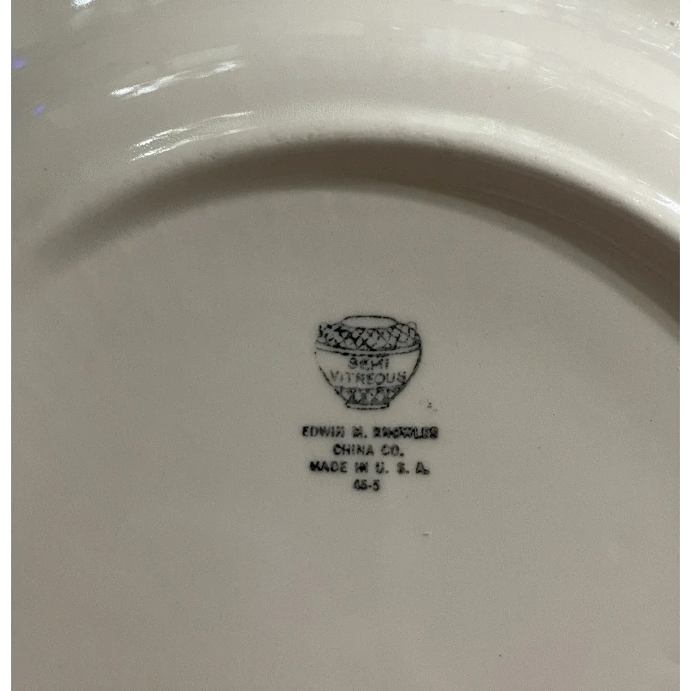 Edwin‎ Knowles Semi Vitreous China 13